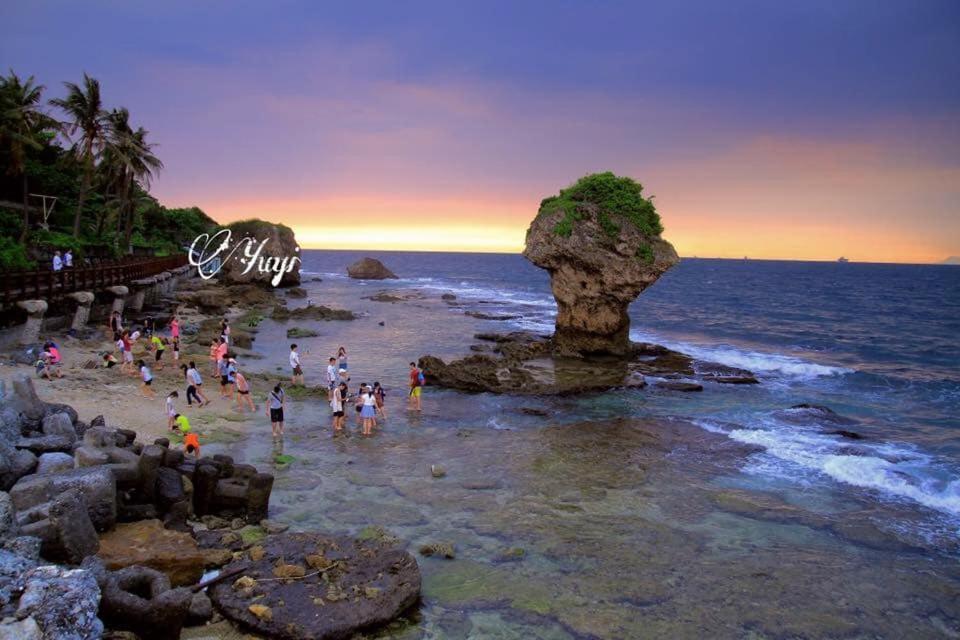 福緣白龍宮海景 Apartamento Xiaoliuqiu Exterior foto